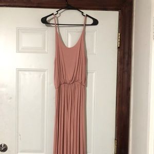Olivia Rae size medium dress pale pinkish coral